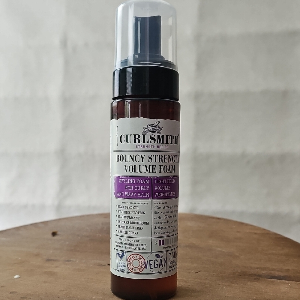 Curlsmith Bouncy Strength Volume Foam